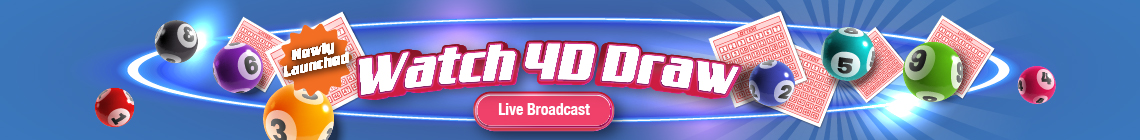 4D Live Draw Banner